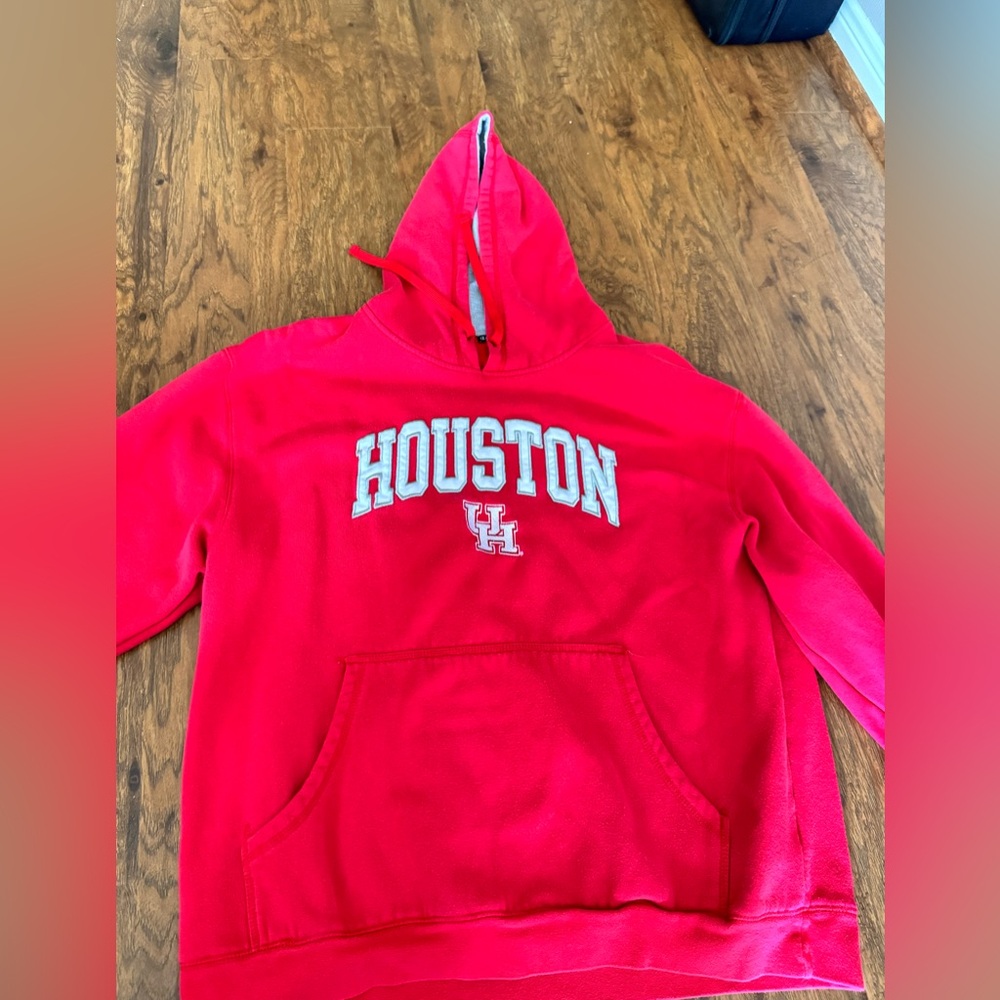 Champion Red Houston Hoodie